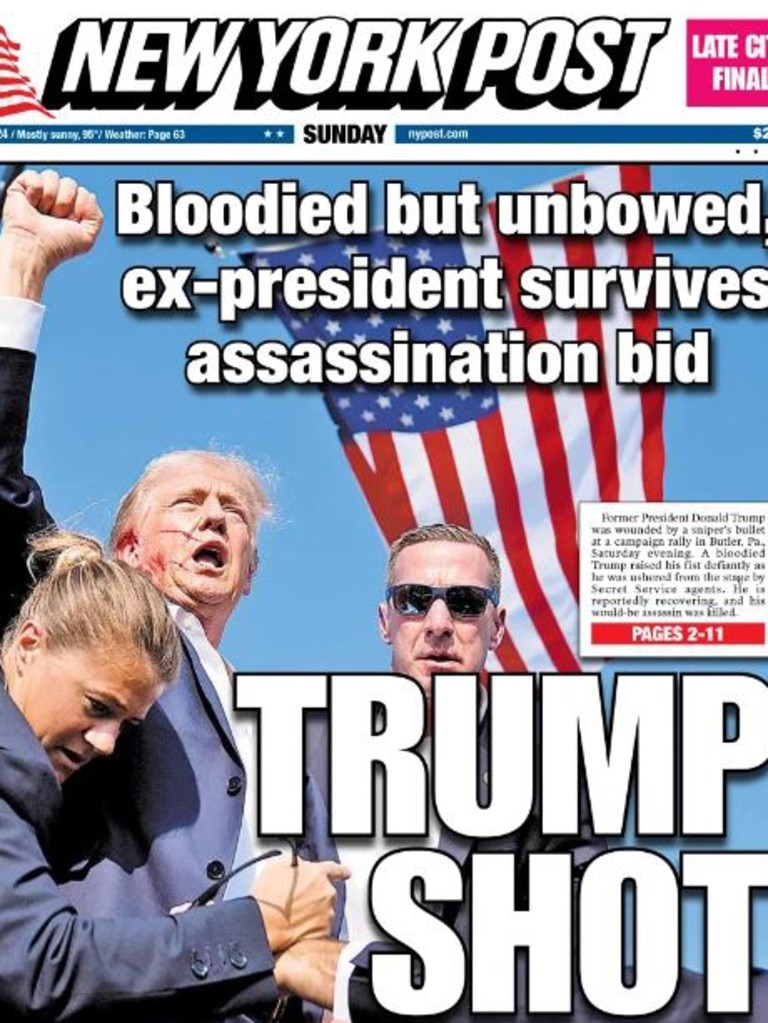 Trump assassination attempt: World’s front pages | The Advertiser