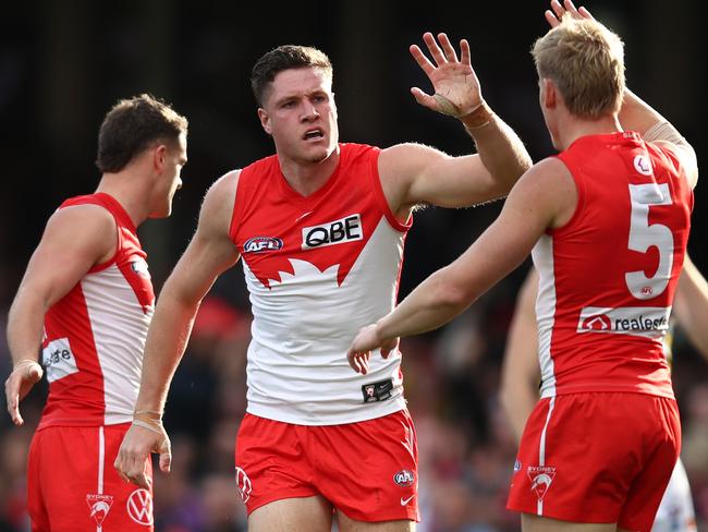 The 24-year-old has forced his way into Sydney’s best 22. Picture: Jason McCawley/AFL Photos/via Getty Images