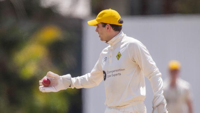 Second grade club cricket between Wests and Ipswich – Wests Tom Pappalardo