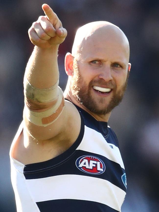 Chris Scott and Joel Selwood say Gary Ablett is excited about his return to the finals. Pic: Getty Images