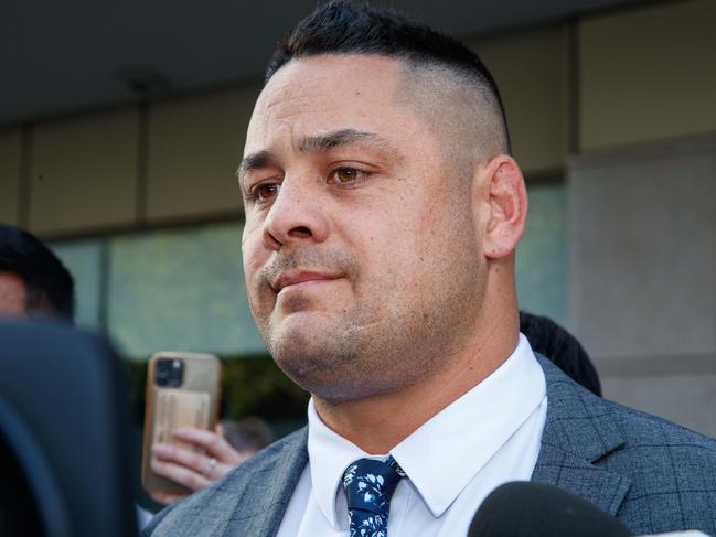 SYDNEY, AUSTRALIA - NewsWire Photos APRIL 4, 2023: Former NRL star Jarryd Hayne has been found guilty of a sexual assault. Picture: NCA NewsWire / David Swift