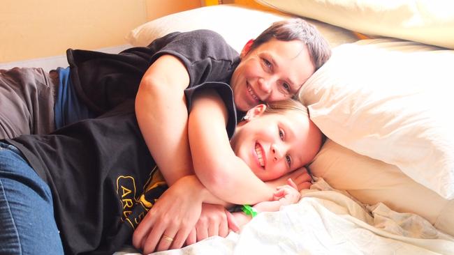 Jaala Pulford and her daughter Sinead.