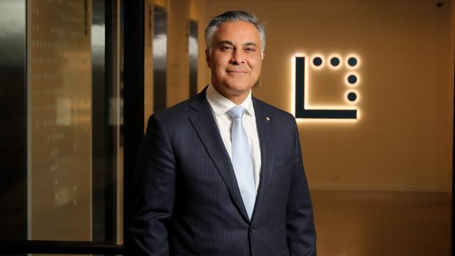 Ahmed Fahour is CEO of Latitude Financial Services Group. Picture: Stuart McEvoy/The Australian.