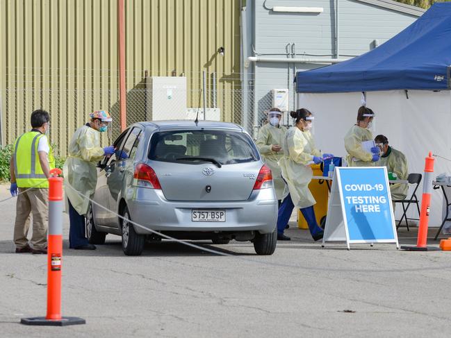 The Health Department has asked anyone who visited one of the 13 listed locations to monitor for symptoms and immediately get tested if they present. Picture: Brenton Edwards