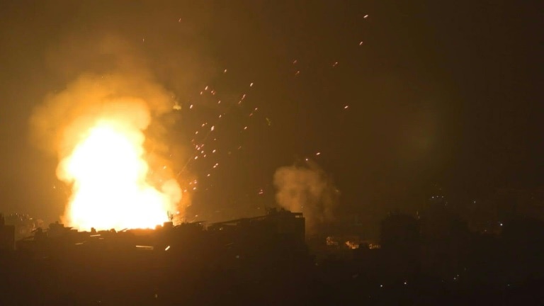 Intense Israeli bombing rocks Beirut ahead of war anniversary