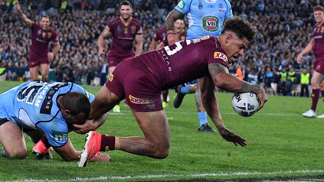 Dane Gagai has scored seven tries in seven State of Origin games for Queensland.