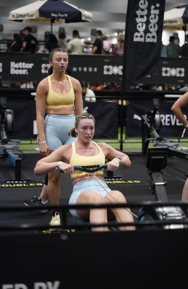 10000 athletes put their fitness to the test in a massive Hyrox competition this weekend (14-15 Dec) at Melbourne Exhibition and Convention Centre. Picture Valeriu Campan