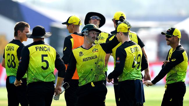 Australia has roared into the semi-finals on the back of big wins - have they rediscovered their aura? Picture: AFP