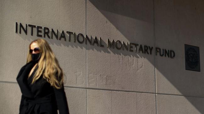 The IMF’s latest update to its World Economic Outlook has warned that the ‘vaccine access has emerged as the principal fault line along which the global recovery splits into two blocs’. Picture: AFP