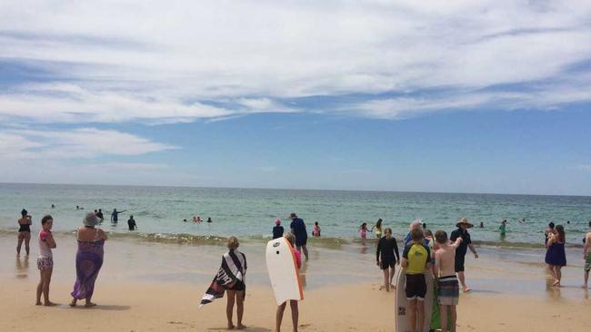 Whales made a splash at Rainbow Beach over the long weekend. Picture: Frances Klein