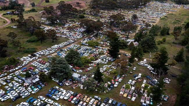 Flynn’s Wrecking Yard. Picture: Stephen Dupont