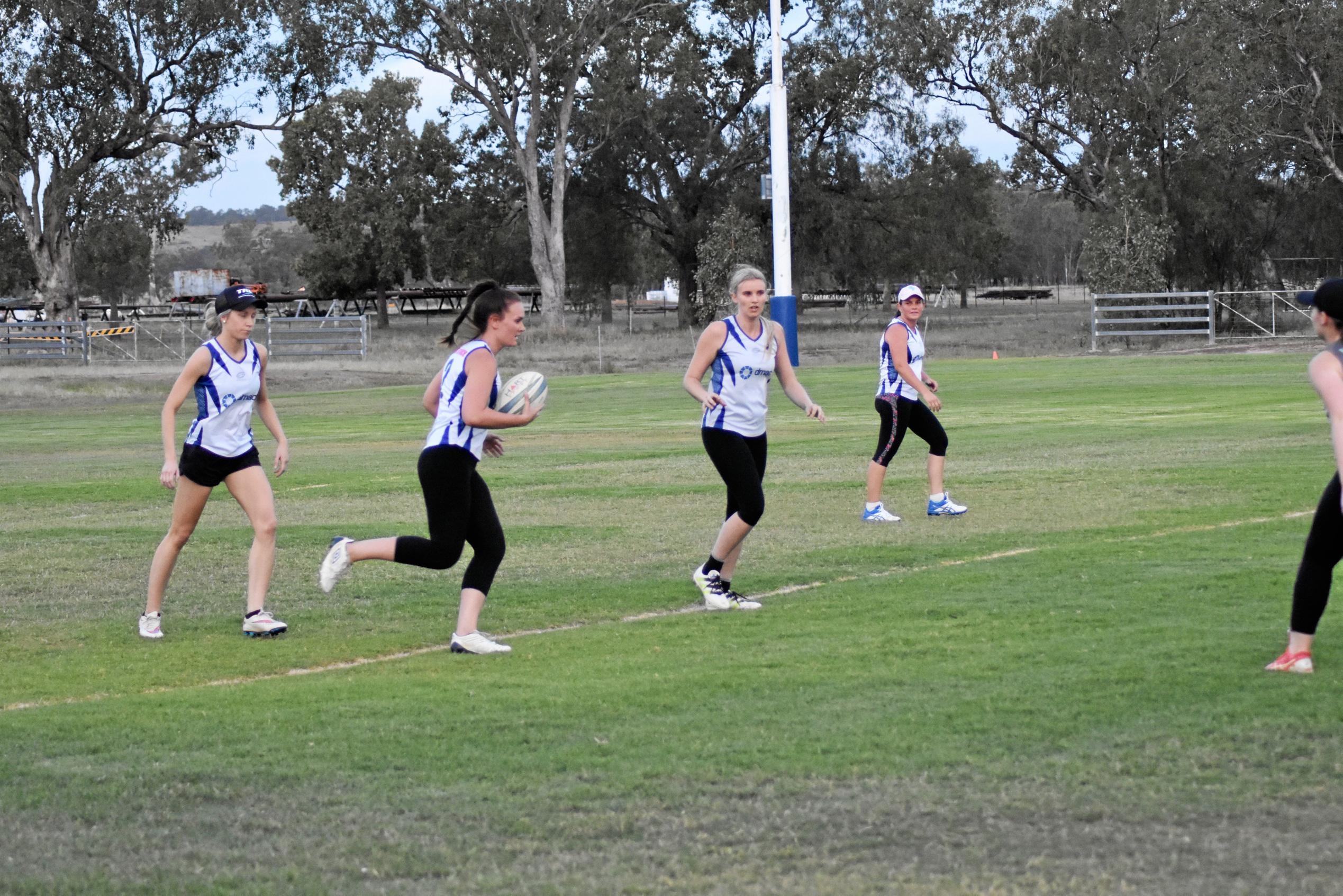 Social touch football grand final. Picture: Jorja McDonnell