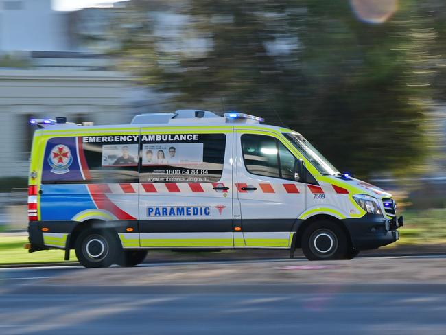 GENERIC: Ambulance, Geelong, Ambulance Victoria, Paramedic, Emergency Services. Picture: Stephen Harman