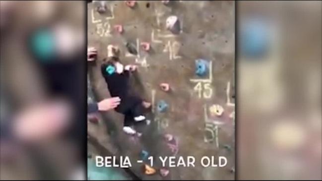 Meet Bella, SA's spider-girl. Courtesy: Adelaide’s Bouldering Club