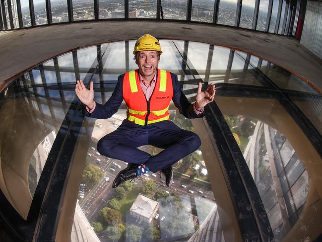 Mr Reece said he was thrilled by the opportunity to make Melbourne everything it can be. Picture: David Caird