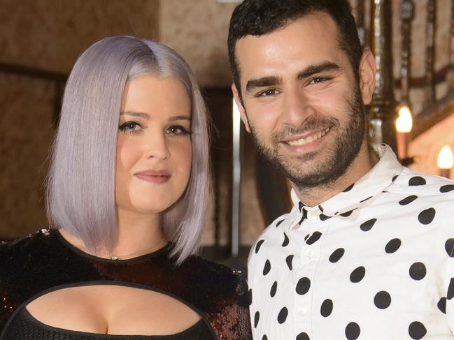 Kelly Osbourne and student designer Yousef Akbar Syd Con 12 Mar 16 Picture supplied