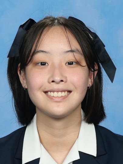 Audrey Kuk has been announced as one of this year's top achievers at St Hilda's School for 2024. Picture: Supplied.