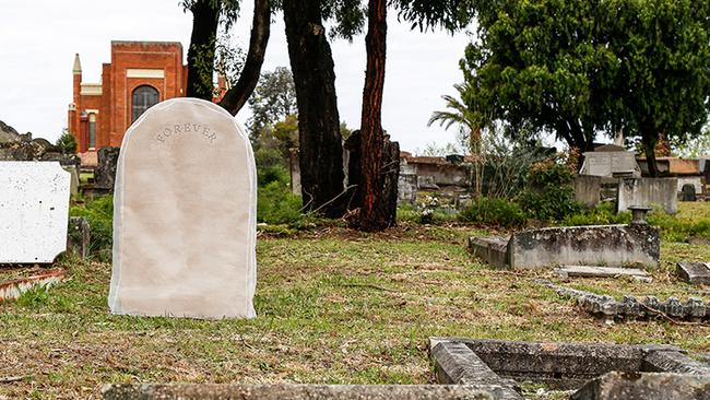 Normanhurst's Kate Andrews has won the top prize of a sculpture exhibition at Rookwood Cemetery. Out of the 42 contending artworks, Kate Andrews was named one of the two winners at this year’s HIDDEN Sculpture Walk with her work “Preserve Your Memories (They’re all that’s Left of You)” . Kate, along with another artist, shared the top prize of $10,000 after an extensive judging process. Supplied.