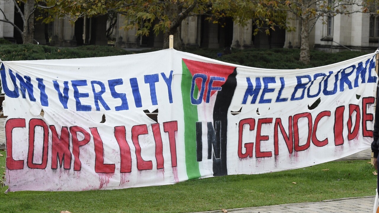 ‘Outrageous’: Pro-Palestine protests chant for ‘Intifada’ outside Melbourne University