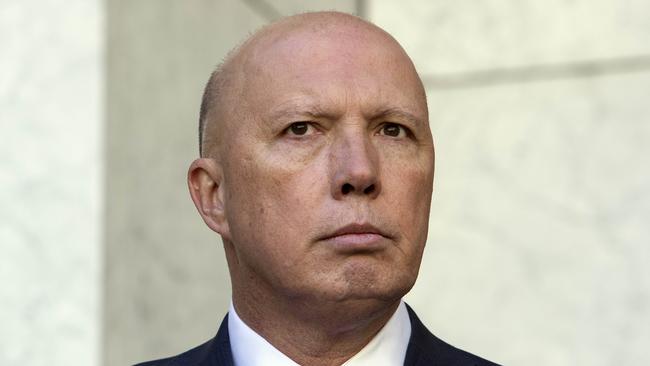 Home Affairs Minister Peter Dutton. Picture: Gary Ramage