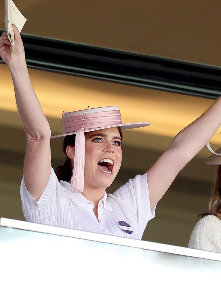 Princess Eugenie of York had herself a time. Picture: Chris Jackson/Getty Images