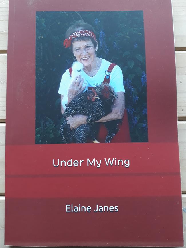 Elaine Janes' collection of short stories titled 'Under My Wing'. Photo: Supplied