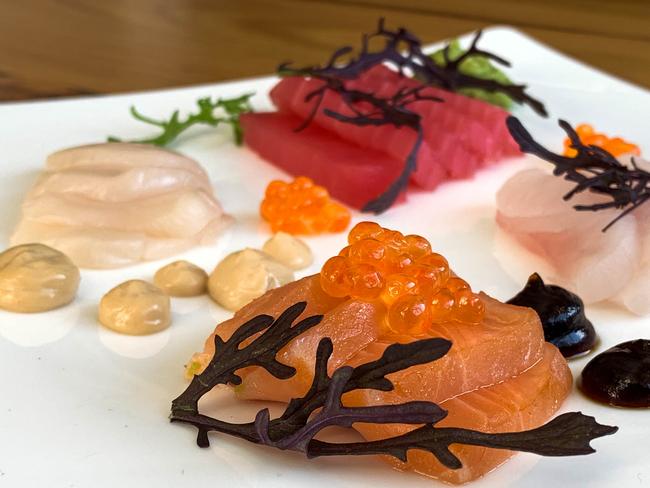 Sashimi at The Wild Herring. Picture: Jenifer Jagielski