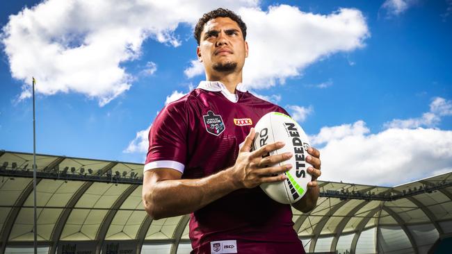 Xavier Coates knows he needs to lift for Origin. Picture: Nigel Hallett