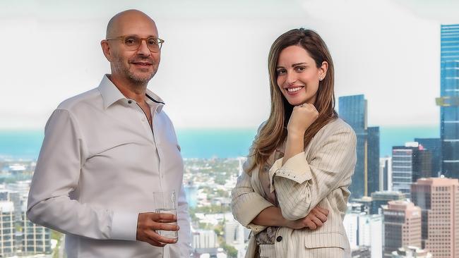 Billionaire investor Alex Waislitz formed a strategic alliance with Shelly Hod Moyal’s VC firm iAngels in 2015. Picture: Ian Currie/NCA NewsWire