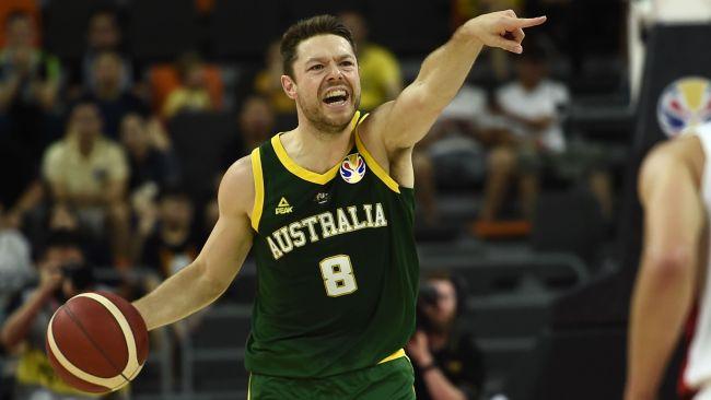 Matthew Dellavedova orchestrated the Boomers' offence in a stunning performance.