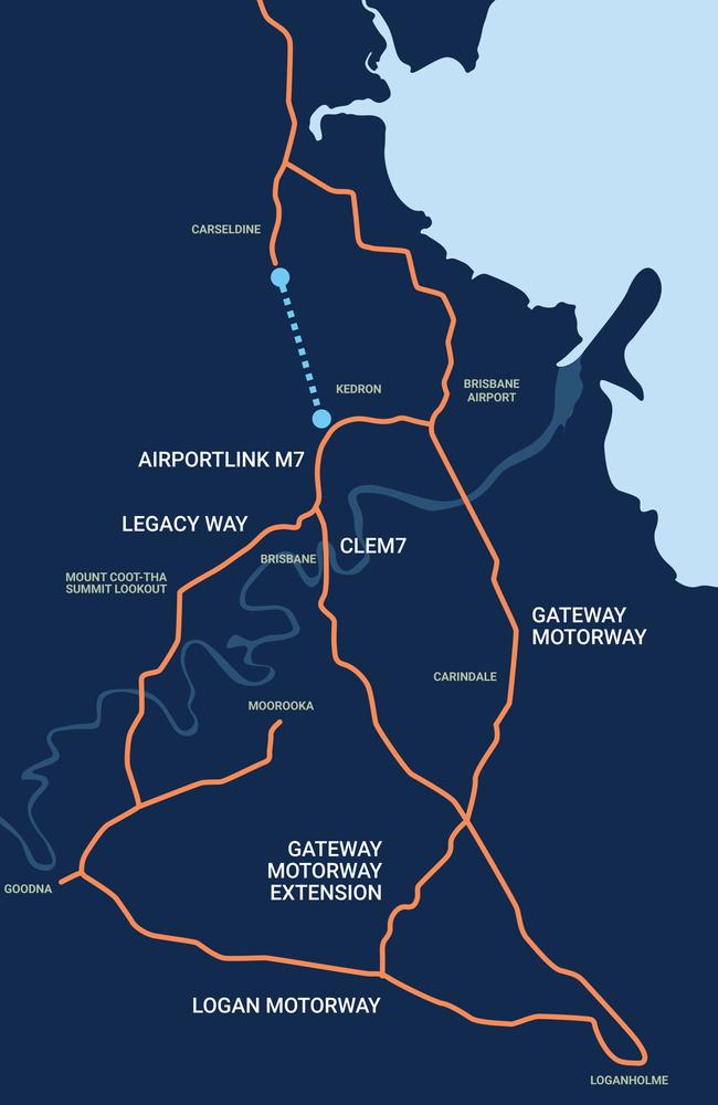 The budget will fund a study for the proposed tunnel from Kedron to Carseldine. Source: State Government