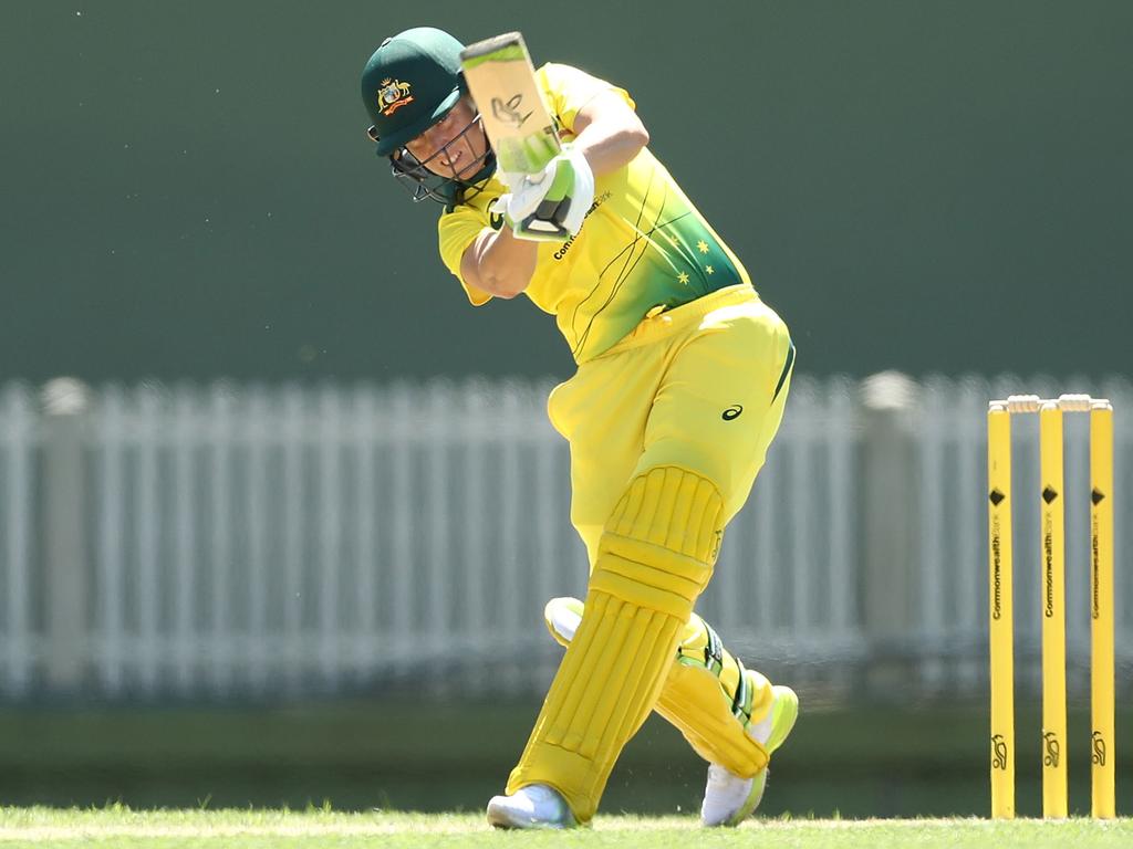 Alyssa Healy is in fine touch ahead of the World T20. Pic: Getty Images