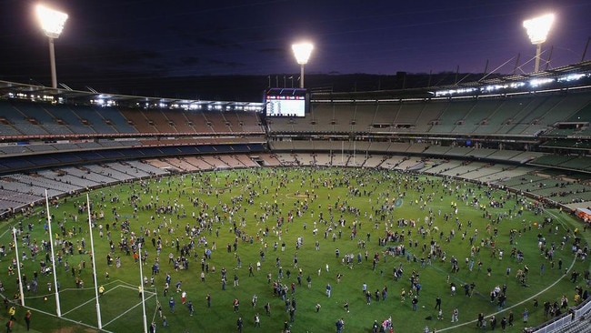 The chance to tread the same turf as our favourite footy players connects Melburnians to our sacred game.