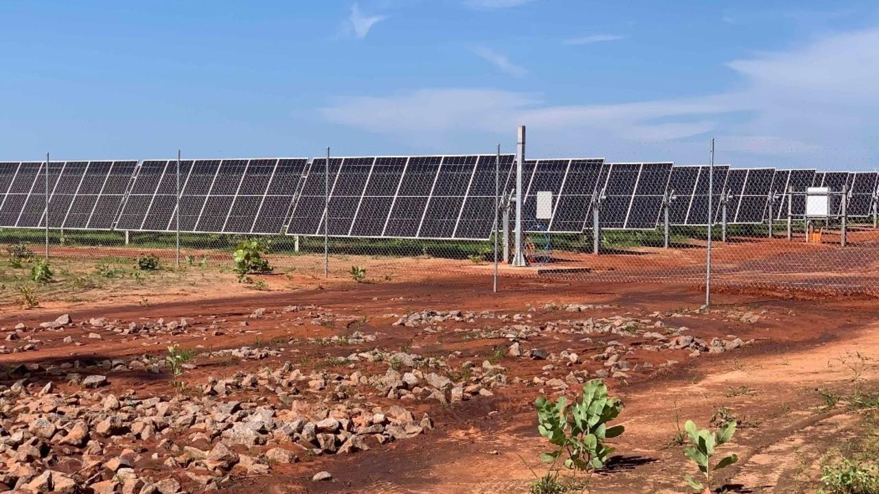 Two stranded NT solar farms finally splutter to life