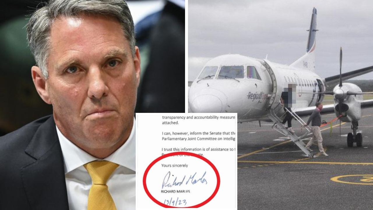 Richard Marles refuses to reveal VIP flight ‘guidelines’