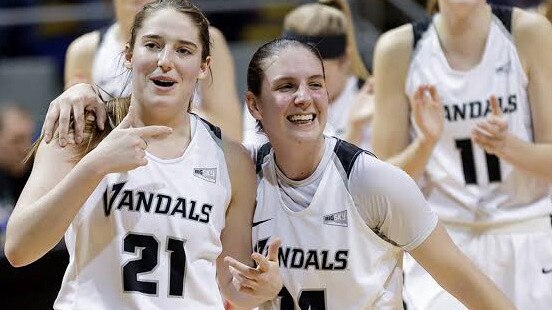 University of Idaho’s Mikayla Ferenz and Taylor Pierce