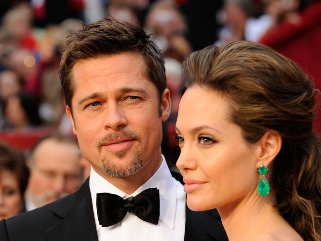 Brad Pitt and Angelina Jolie. Picture: Getty Images