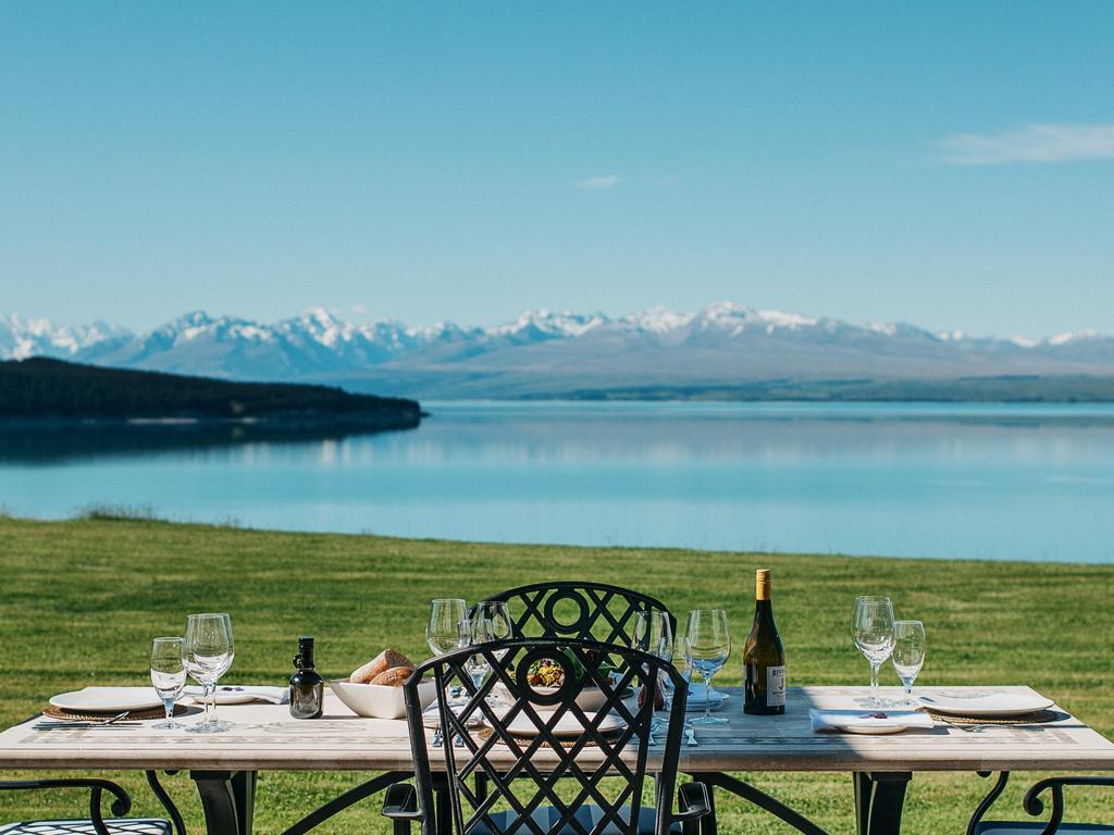 The Ashley Mackenzie Villa and Fantail Spa at the Mt Cook Lakeside retreat. Picture: Supplied for Jack Evans Mackenzie Travel story