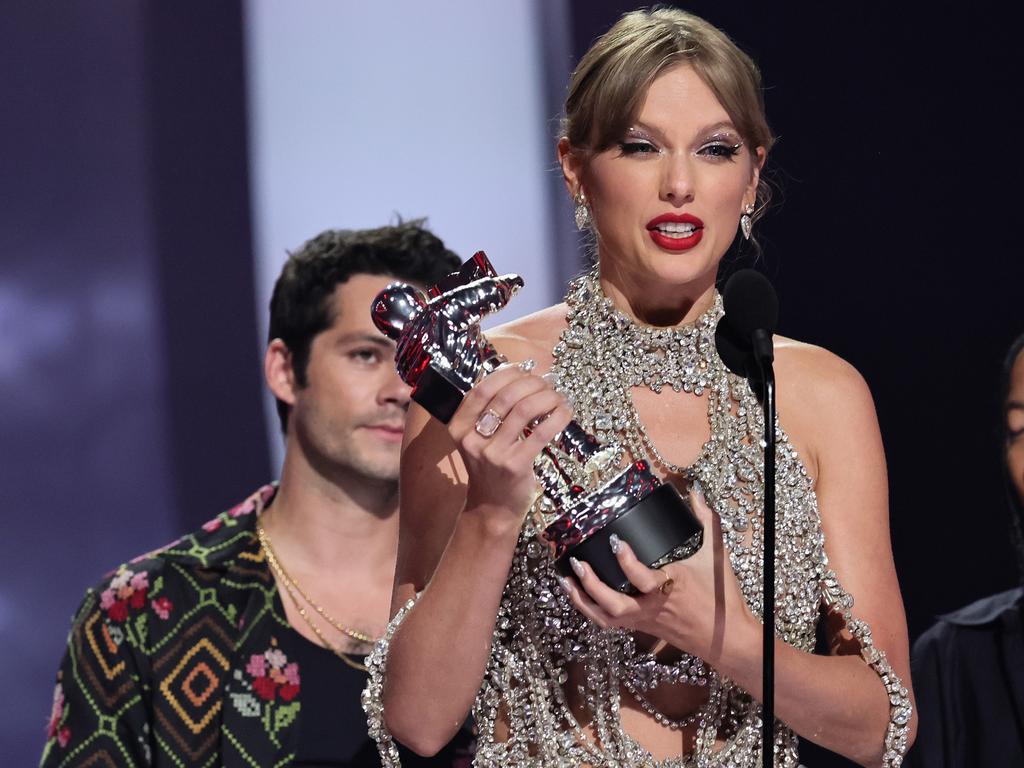 In August, Taylor Swift won Video of the Year for her song All Too Well, which she also directed. Picture: Getty Images for MTV/Paramount Global