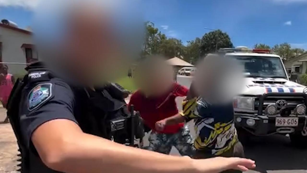 WATCH: Qld Police watch on as Indigenous communities brawl