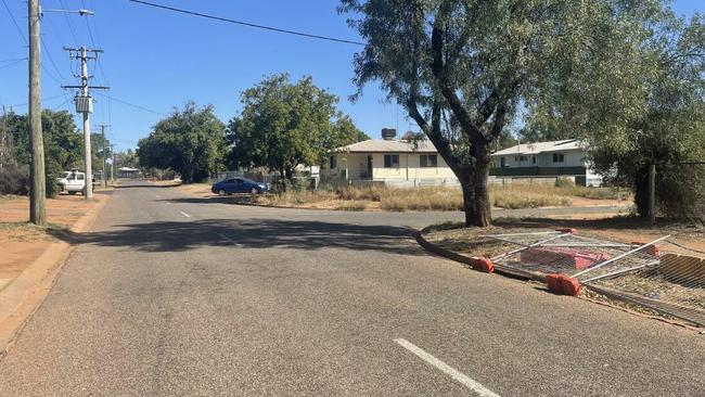 Police attended “a large disturbance” Delacour Drive in the Mt Isa suburb of Pioneer in August 2022. Picture: Supplied
