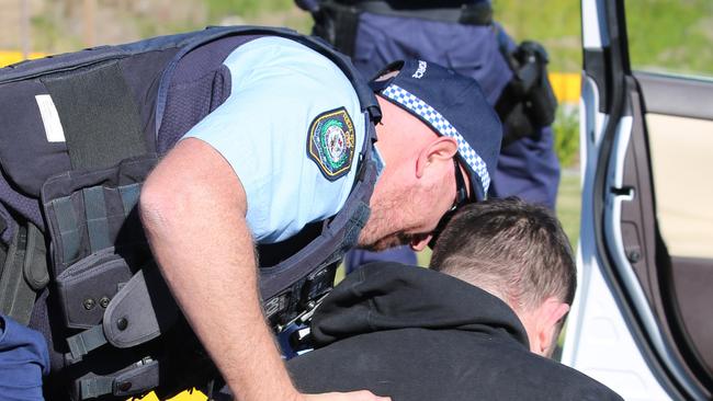 Jake Magri was arrest in Ballina arrest during massive police raids across three states.