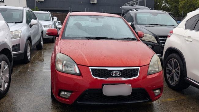 Trinity Stockdale reportedly purchased a 2010 Kia Rio with 104,000km for $5650 advertised on Carwoo from Mezin Hadad at a car yard in Bowen Hills in January, 2025. Photo: GoFundMe