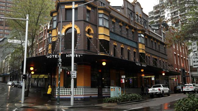 Several Brisbane players were seen playing the pokies at Harpoon Harry’s before their record loss to the Eels.