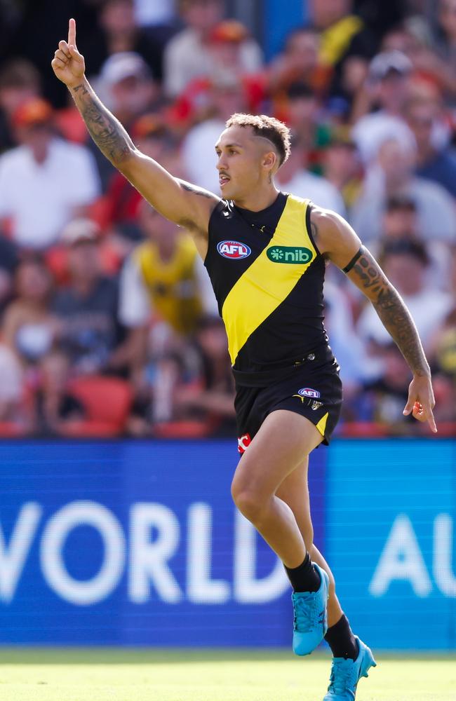 Some commentators believe Shai Bolton could be the best player in the AFL. Picture: Dylan Burns/AFL Photos via Getty Images