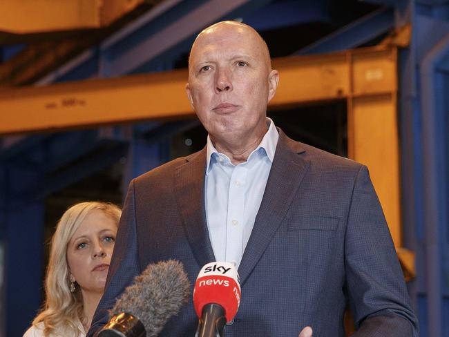 Opposition Leader Peter Dutton says he won’t attend the summit. Picture: NCA NewsWire / David Swift