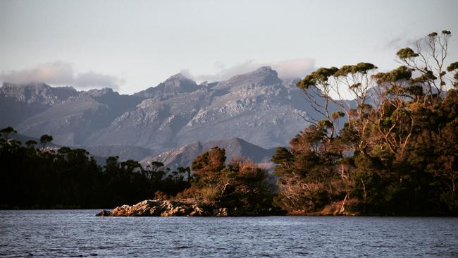 Bathurst Harbour, Port Davey in Tasmania's South West National Park. Picture: JENNIFER RIDDLE