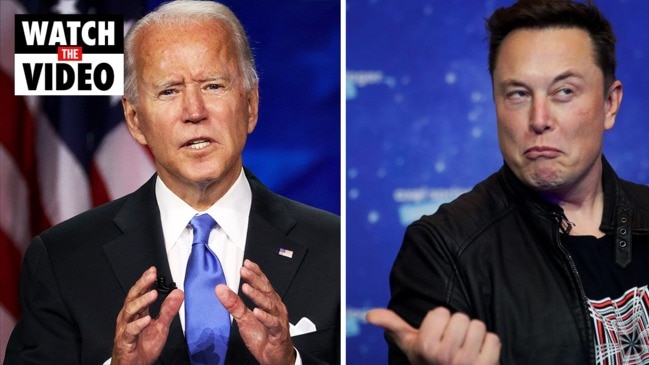 Joe Biden finally names Tesla after Elon Musk calls him ‘damp sock puppet’