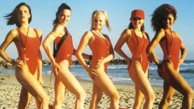 Victoria shared this adorable throwback with Mel C, Emma, Geri and Mel B. Picture: Instagram