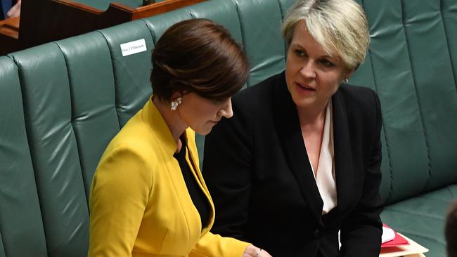 The Weekend Australian spoke this week to one Boothby volunteer who said that “bovver boys” from the SA branch of the CFMEU arrived at his booth on polling day and ripped down all Flint’s posters, then stood there with their arms folded challenging anyone to dare put them up again. Picture: Getty